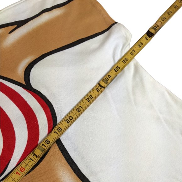 Vintage/Retro Body Dreams Bikini Body White T-Shirt Patriotic Flag Funny - Large - Picture 13 of 13